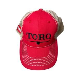 Toro Snapback Mesh Back Trucker Hat Multi OSFA Embroidered Colorblock